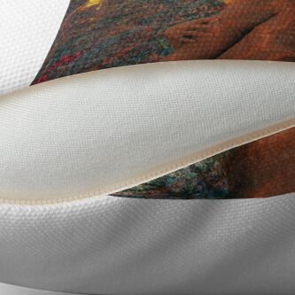 Alternate view of Shadows of a Memory Throw Pillow