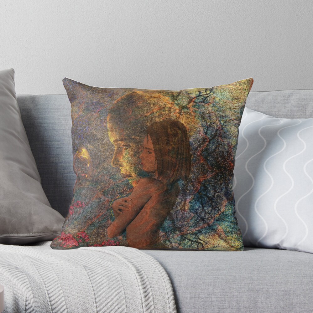 Shadows of a Memory Throw Pillow