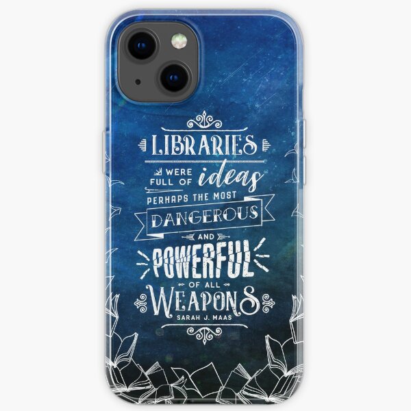 Libraries iPhone Soft Case