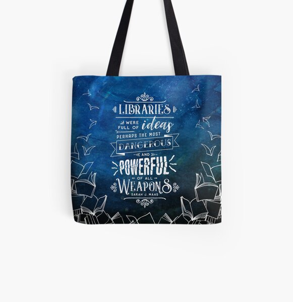 Libraries All Over Print Tote Bag