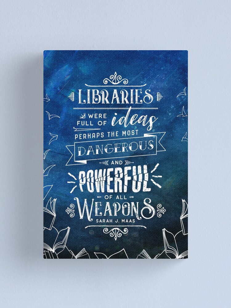 Alternate view of Libraries Canvas Print