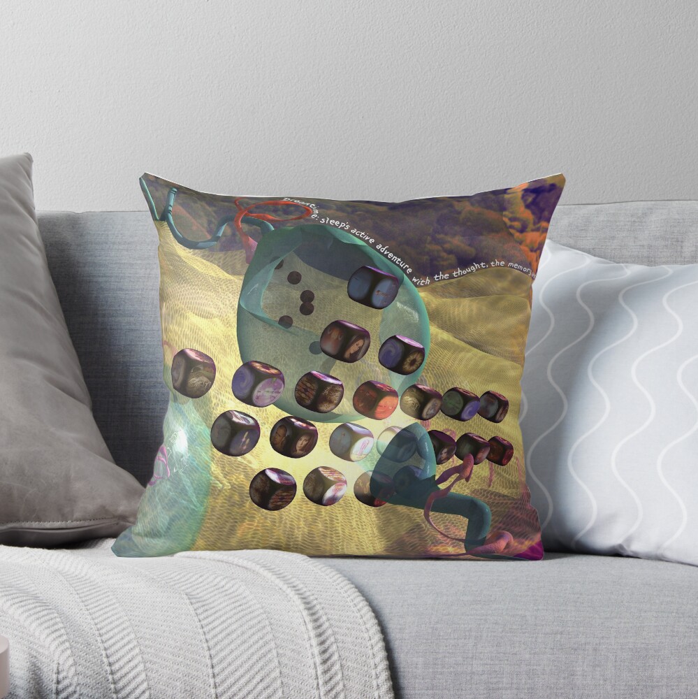Dreamtime Throw Pillow