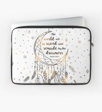 The world will be saved Laptop Sleeve