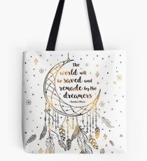 Die Welt wird gerettet werden Tote Bag