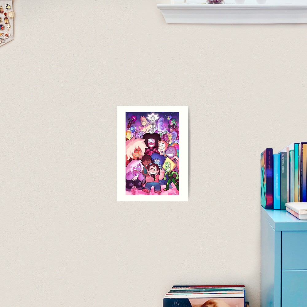 Steven Universe Family Portrait Art Print