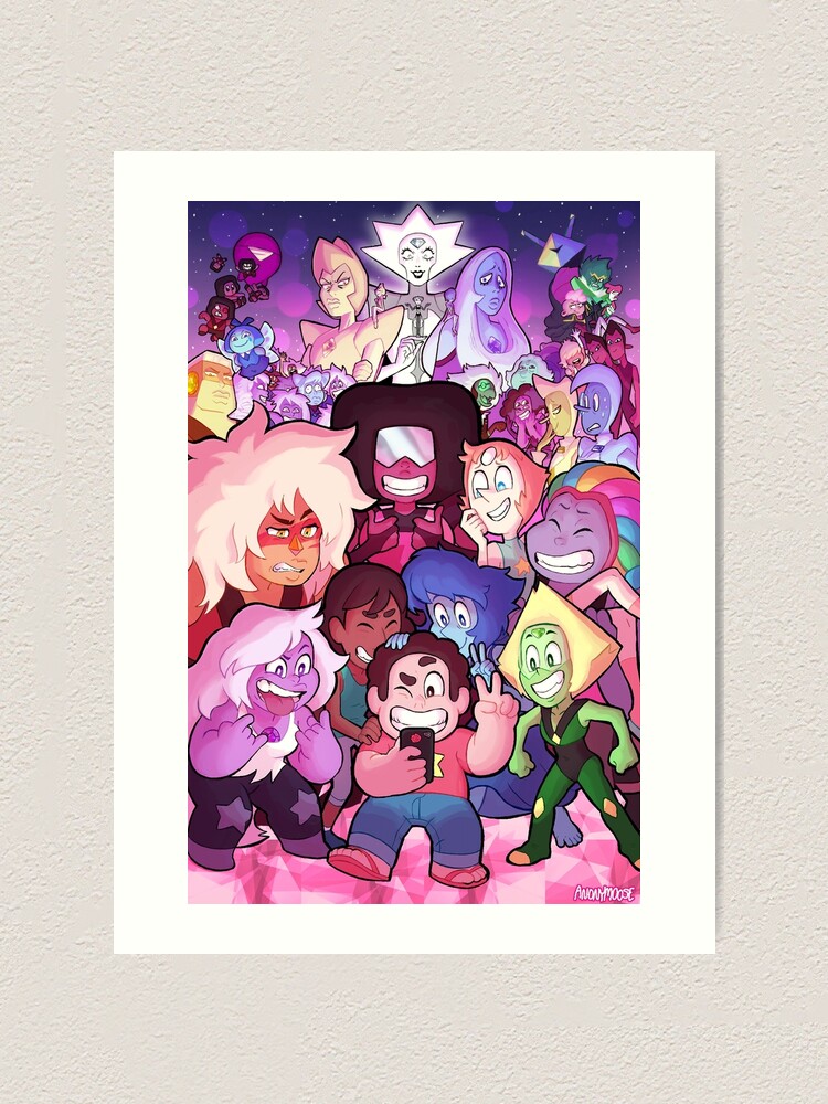 Alternate view of Steven Universe Family Portrait Art Print