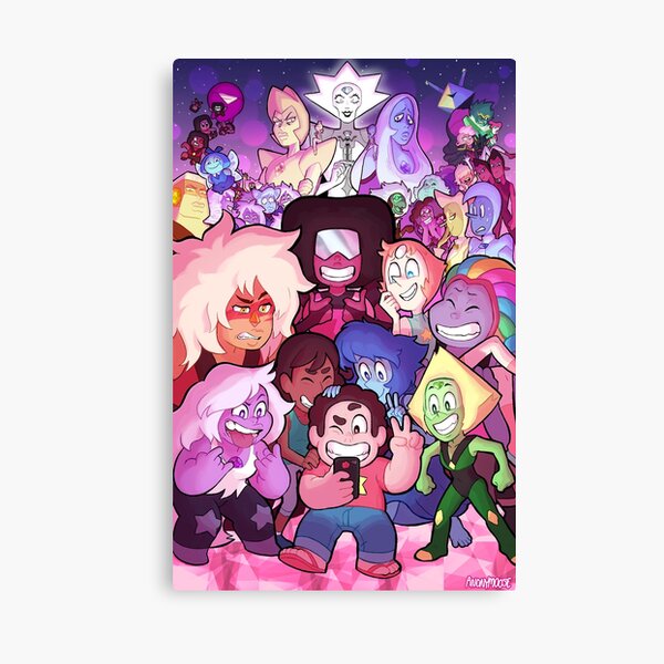 Steven Universe Family Portrait Canvas Print