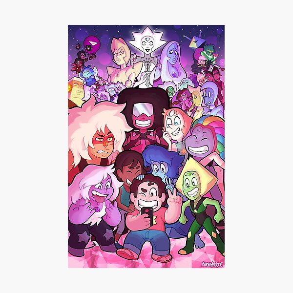 Steven Universe Family Portrait Photographic Print