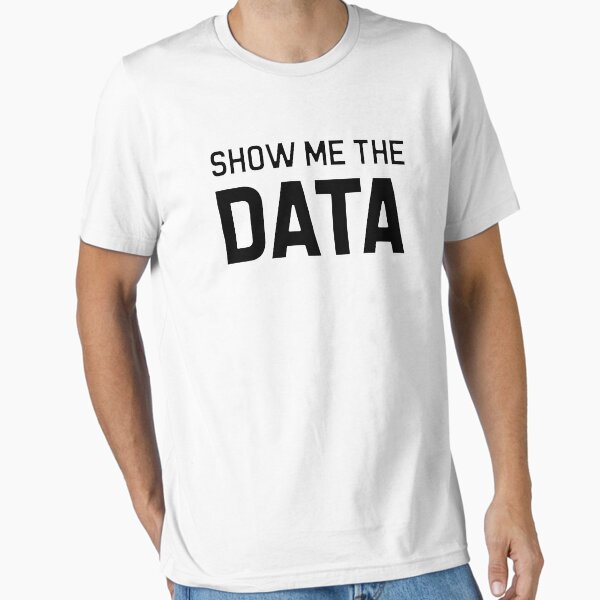 Item preview, Show Me The Data designed and sold by Mad Over Store.