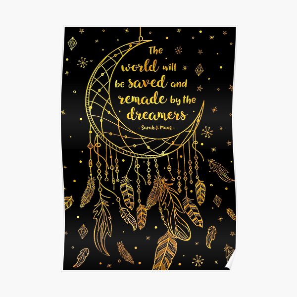 Saved and Remade - gold Poster