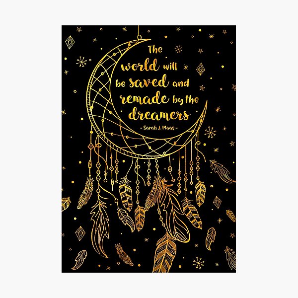 Saved and Remade - gold Photographic Print