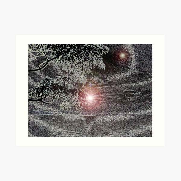 MOONLIGHTZ Art Print