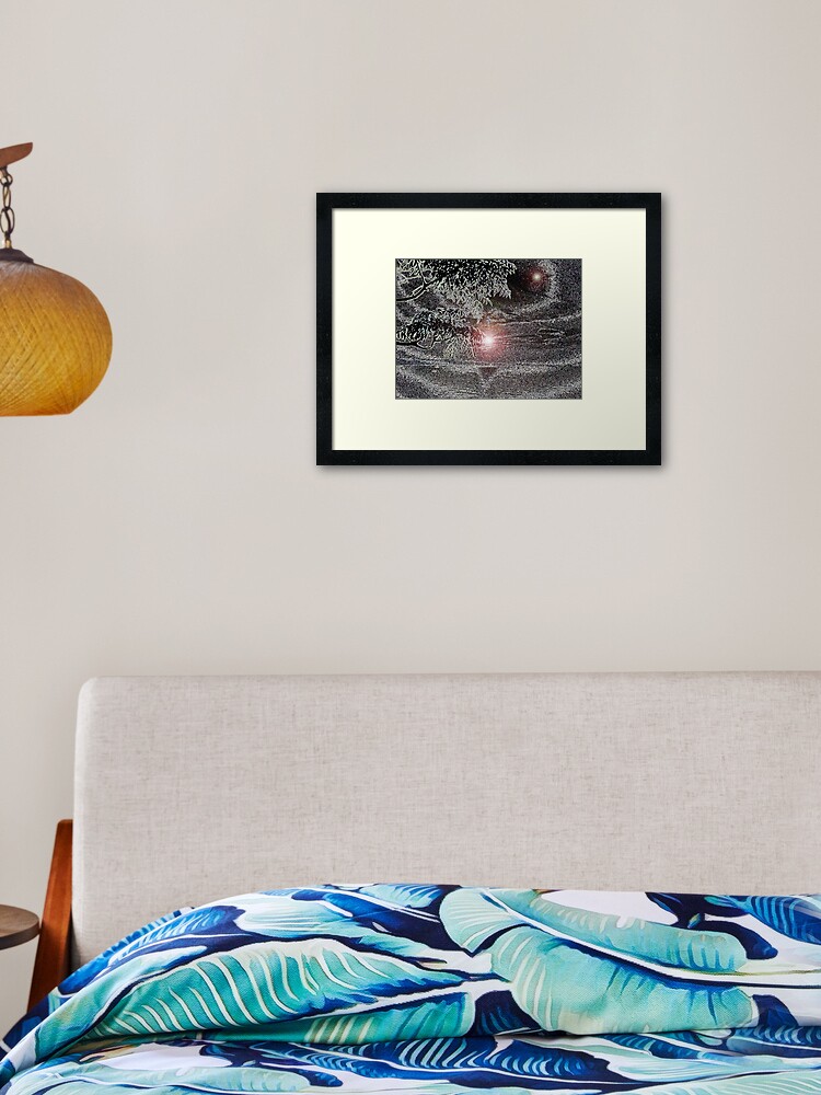 Thumbnail 2 of 7, Framed Art Print, MOONLIGHTZ designed and sold by TatianaMichaela.