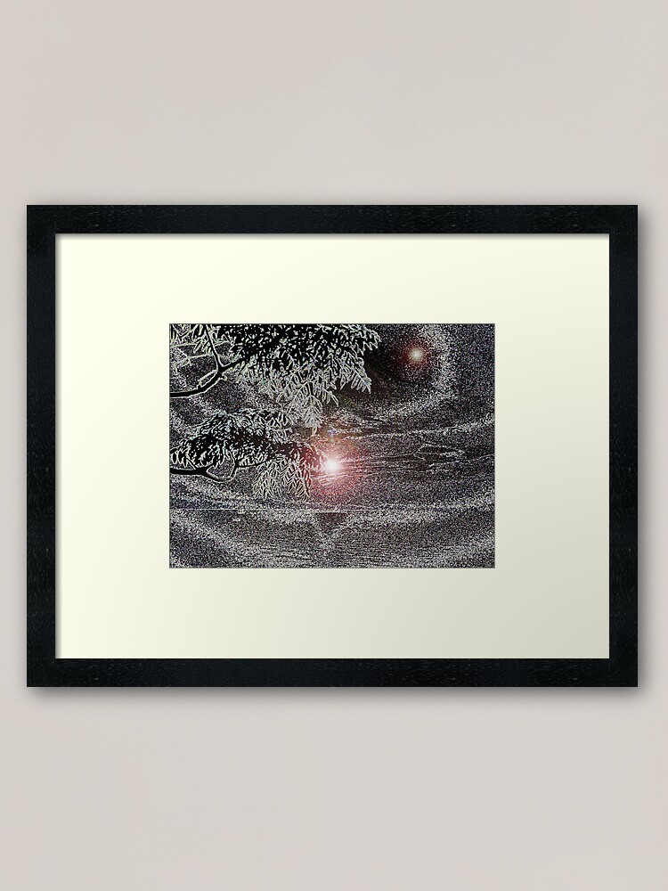 Thumbnail 1 of 7, Framed Art Print, MOONLIGHTZ designed and sold by TatianaMichaela.