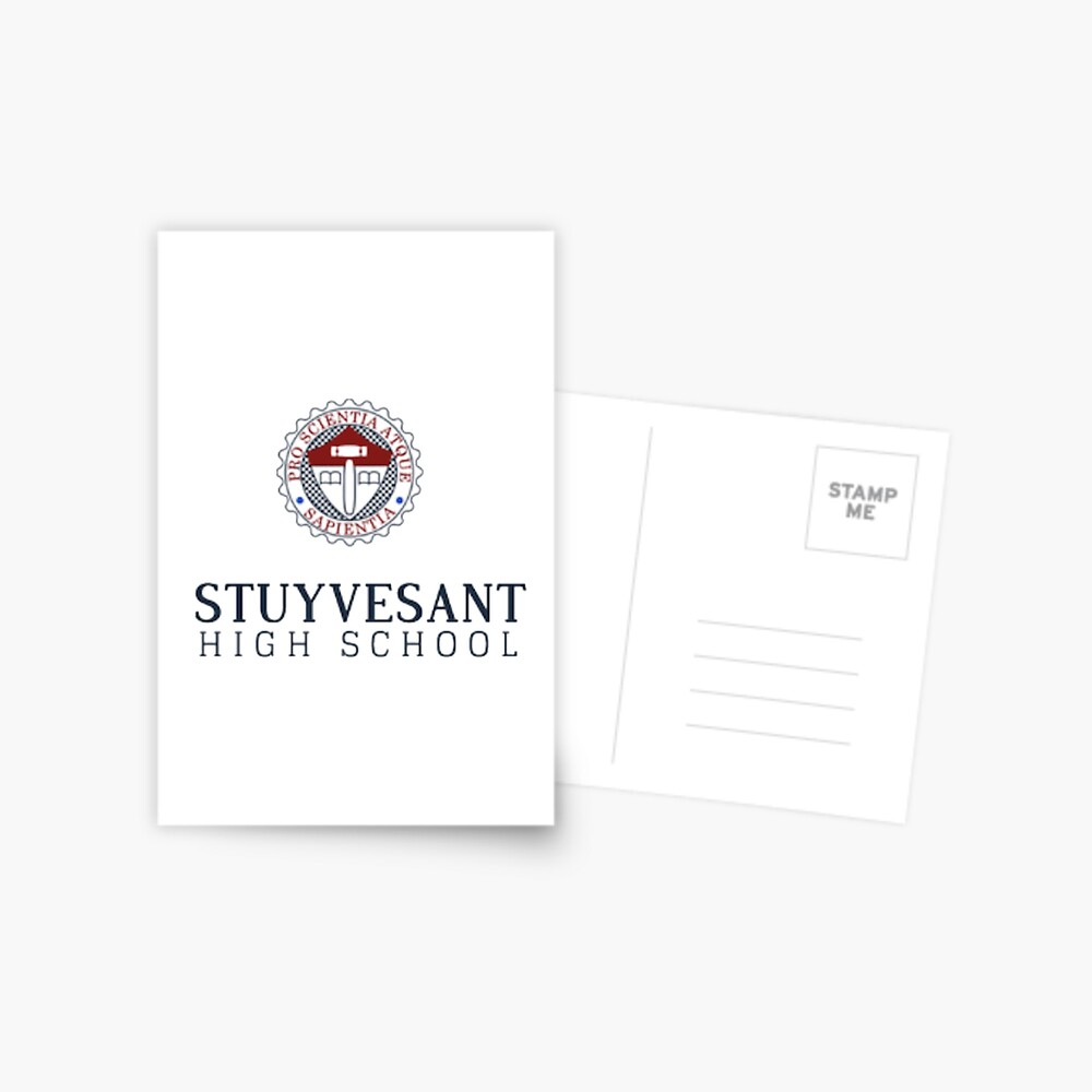 "Stuyvesant High School Logo" Postcard for Sale by ilonakhimey Redbubble