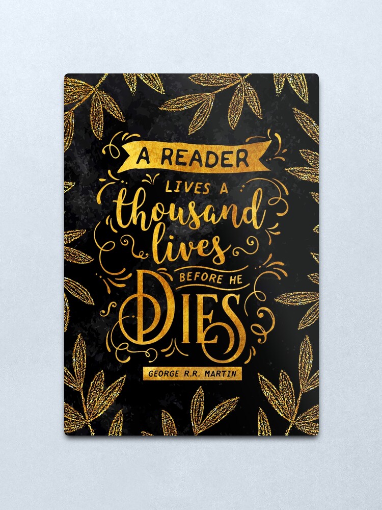 Alternate view of Thousand Lives Gold Metal Print