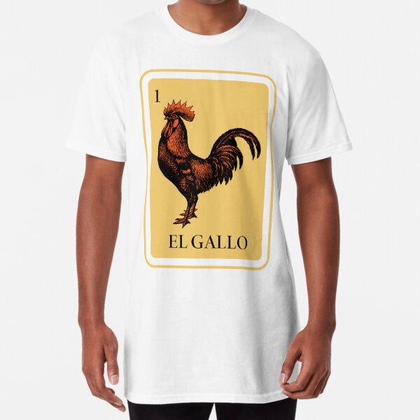 House of Locos El Gallo Loteria T-Shirt Navy / S