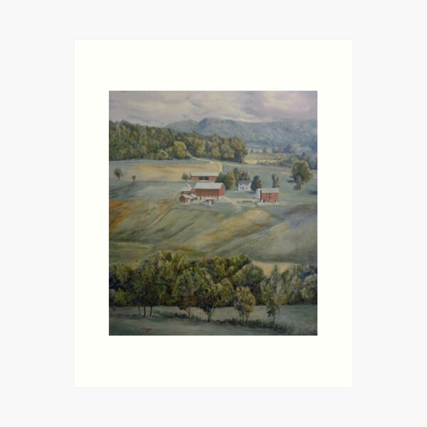 Item preview, Farm Across Valley designed and sold by Dan Budde.
