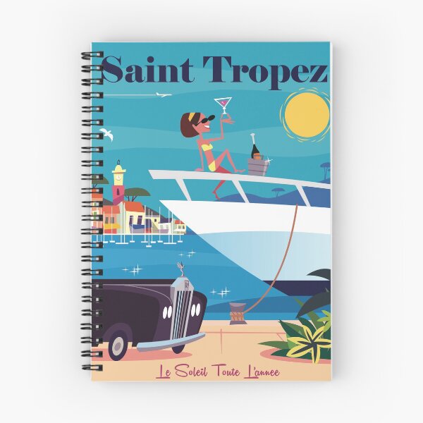Item preview, Saint Tropez poster designed and sold by GAGodel.