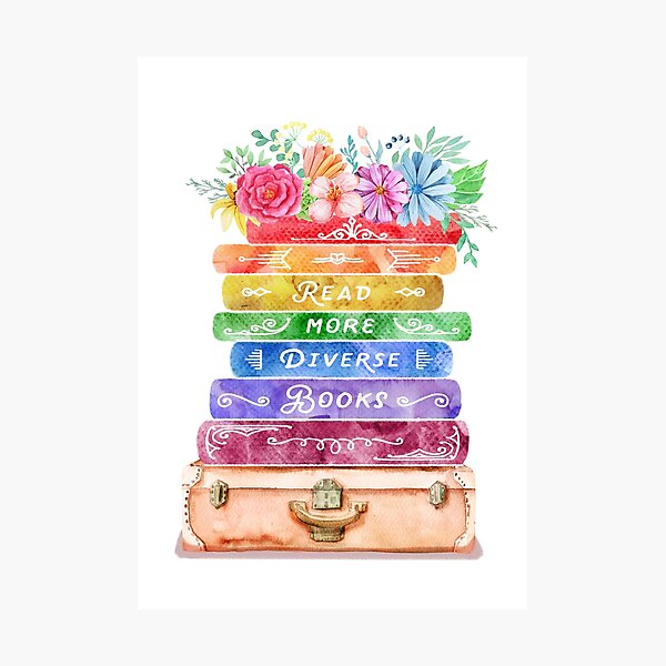 Diverse Books Photographic Print