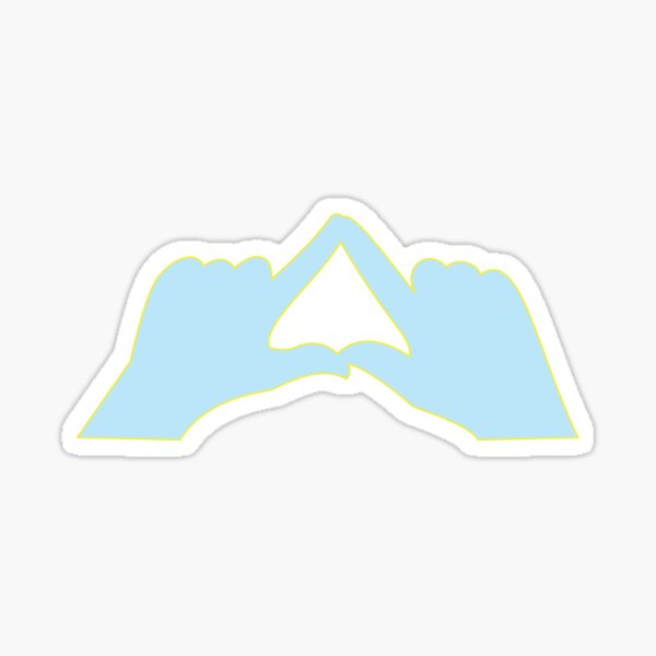 throw what you know-tridelt Sticker