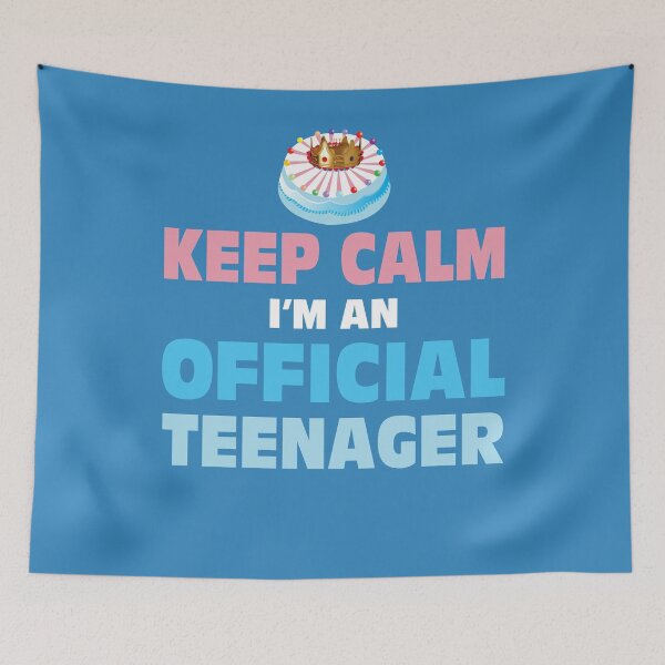Item preview, Keep Calm Im A Official Teenager designed and sold by Maka4.