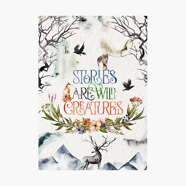 Stories Photographic Print