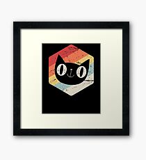 Funny Rescue Kitten / New Pet Cat Framed Print