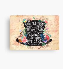 Mad Hatter Canvas Print
