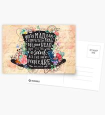 Mad Hatter Postcards