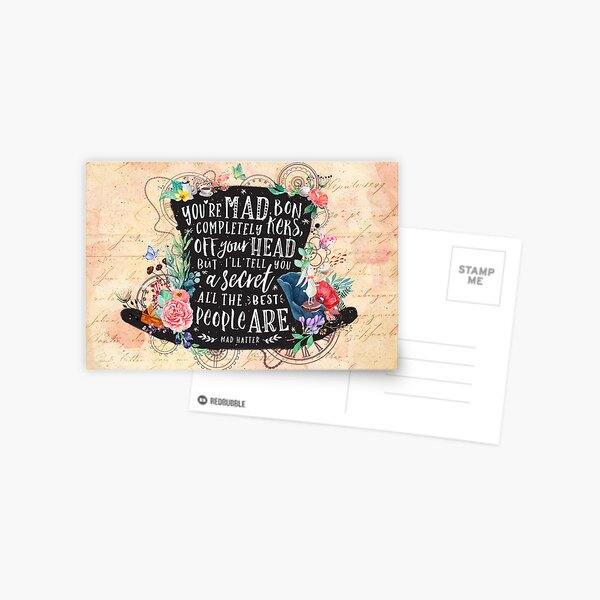 Aperçu de l'œuvre Chapelier Fou créée et vendue par Stella Bookish Art.