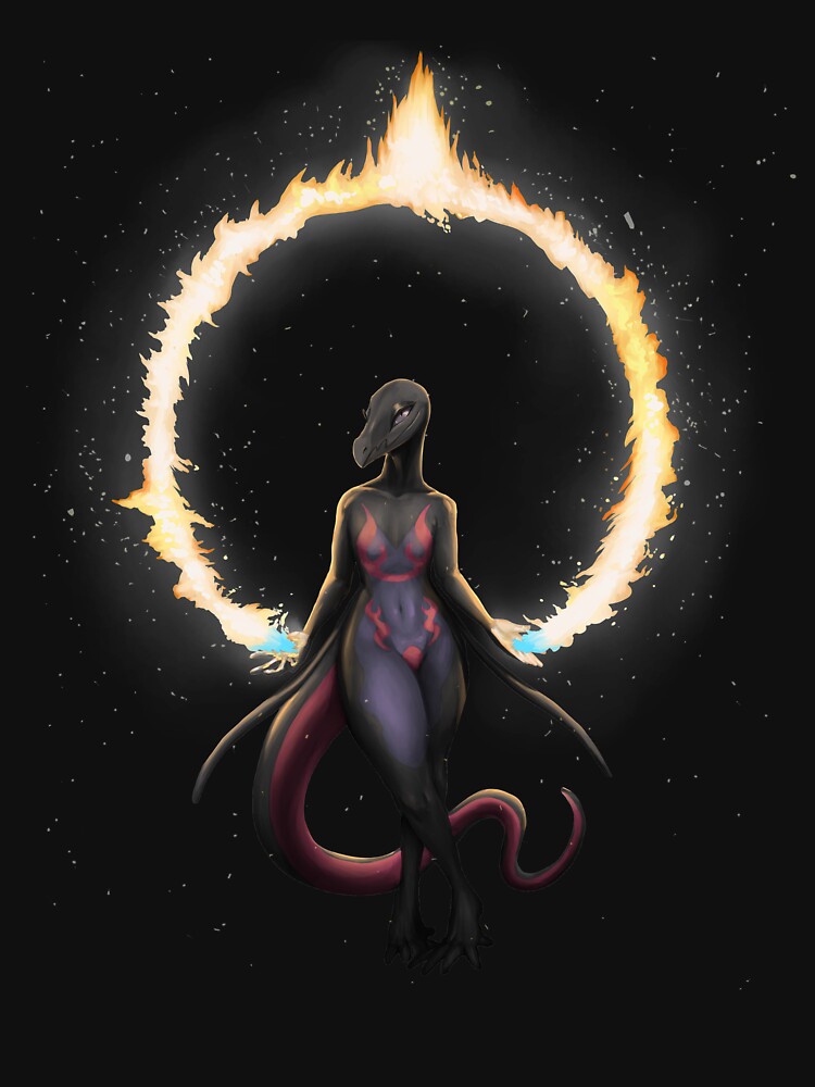 Thumbnail 7 of 7, Classic T-Shirt, Ring of Fire designed and sold by Taterbunny.