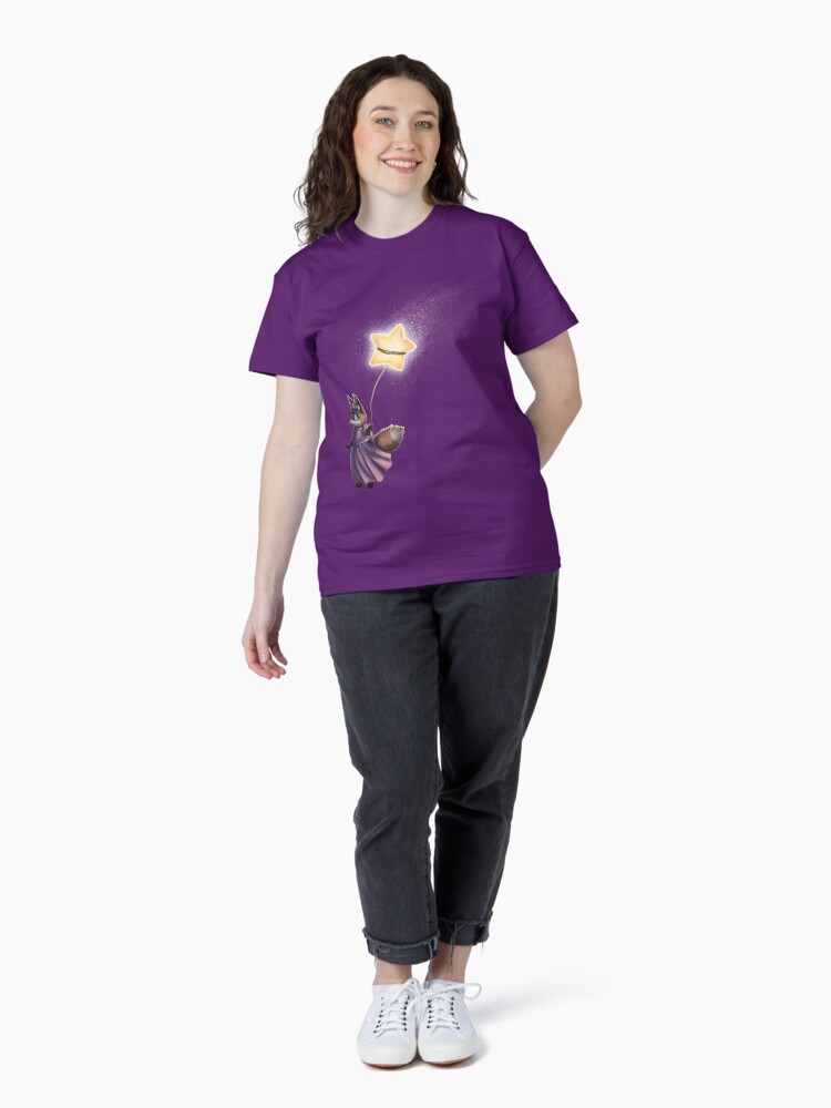 Thumbnail 4 of 7, Classic T-Shirt, Wishing on a Star designed and sold by Taterbunny.
