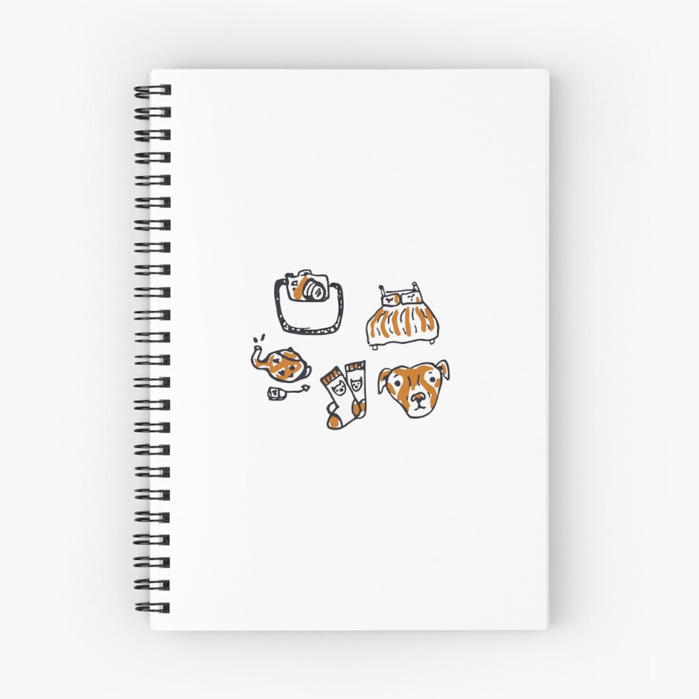 Item preview, Spiral Notebook designed and sold by sofielian.