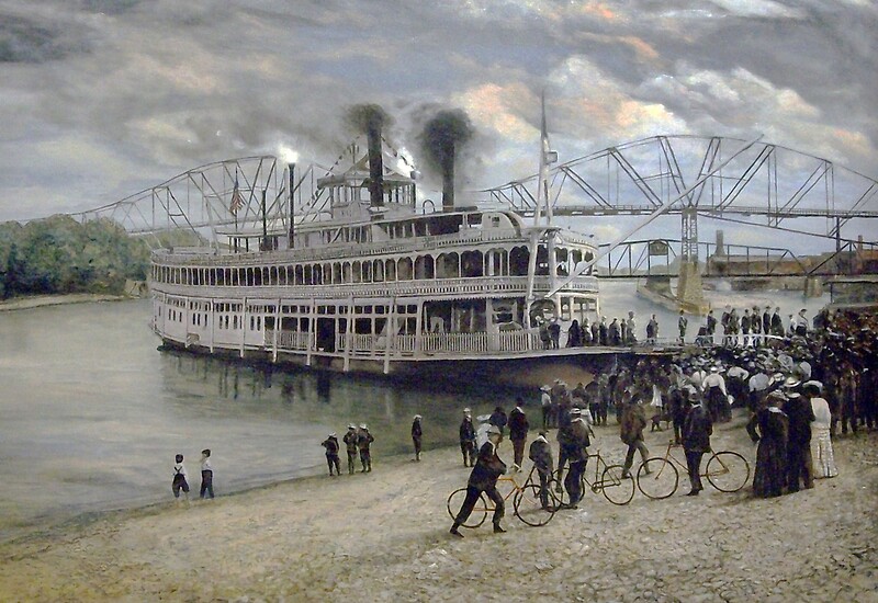 "Mississippi Steamboat Landing" by Dan Budde Redbubble