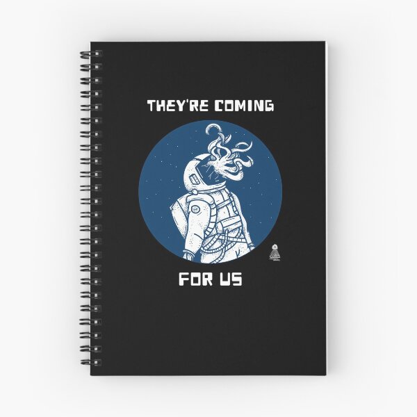 Item preview, They're Coming For Us - Funny Alien Octopus T-Shirt  designed and sold by TrendyMerch.
