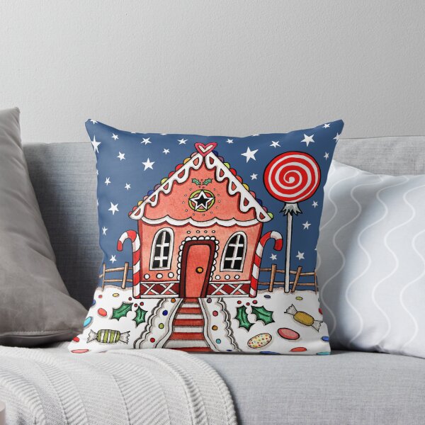 Item preview, Gingerbread House Christmas Pattern 1  designed and sold by Helen McCartney Designs.