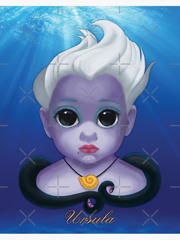 "URSULA (Bitty Baddies)" Poster by JayEllePea Redbubble