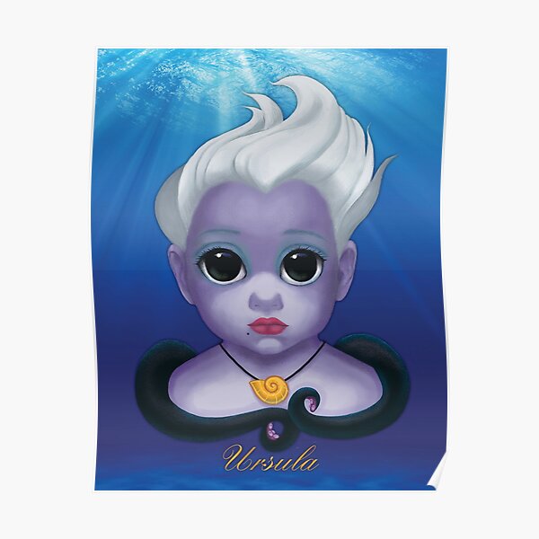 "URSULA (Bitty Baddies)" Poster by JayEllePea Redbubble