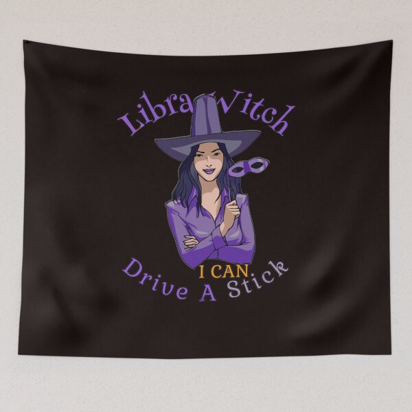 Item preview, Libra Zodiac Witch Gifts designed and sold by walkingrock.