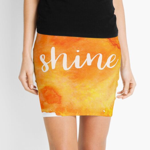 Shine Mini Skirt