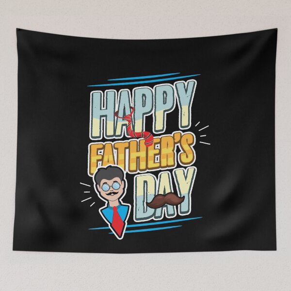 Item preview, Father Father's Day Dad Daddy Mustache Dad designed and sold by haselshirt.
