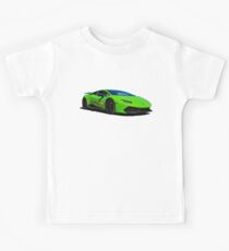 Lamborghini Huracan with Aftermarket BodyKit Kids Tee