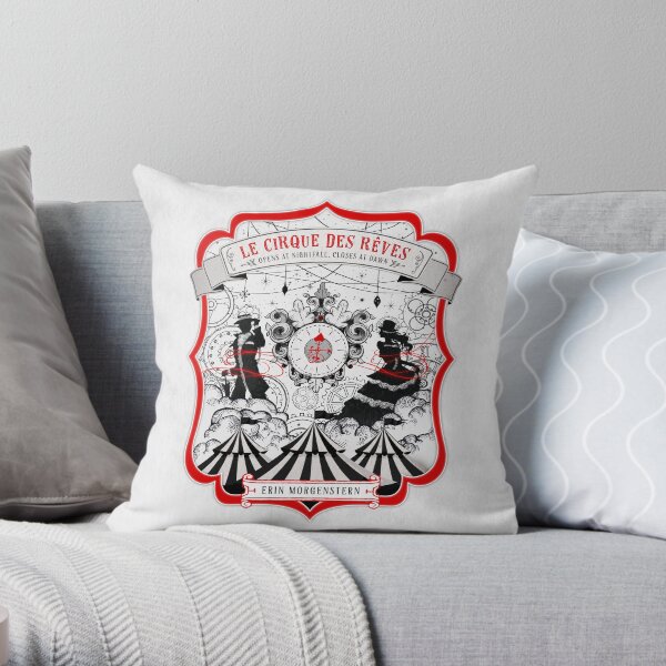 The Night Circus - light Throw Pillow