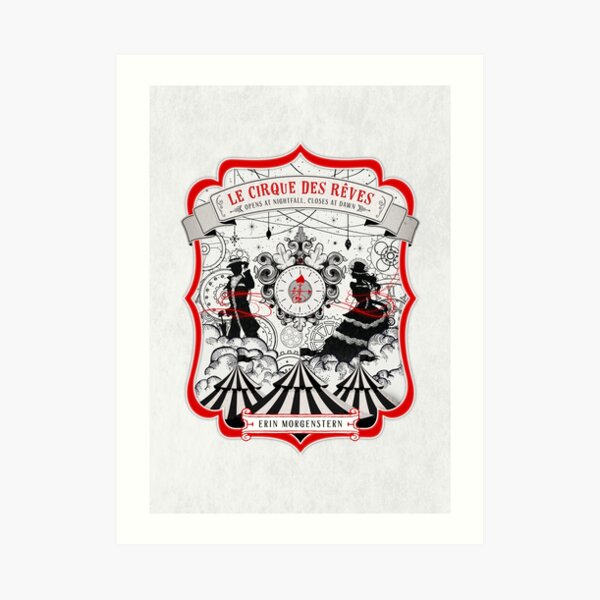 The Night Circus - light Art Print
