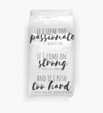 Leslie Knope Duvet Cover