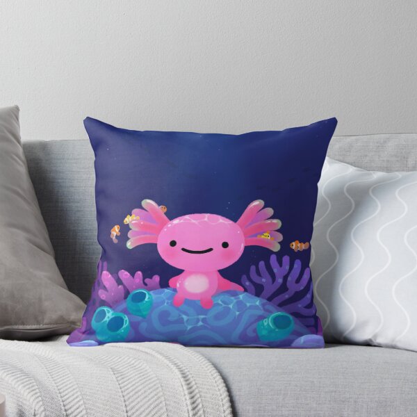 Item preview, Coral axolotl designed and sold by pikaole.