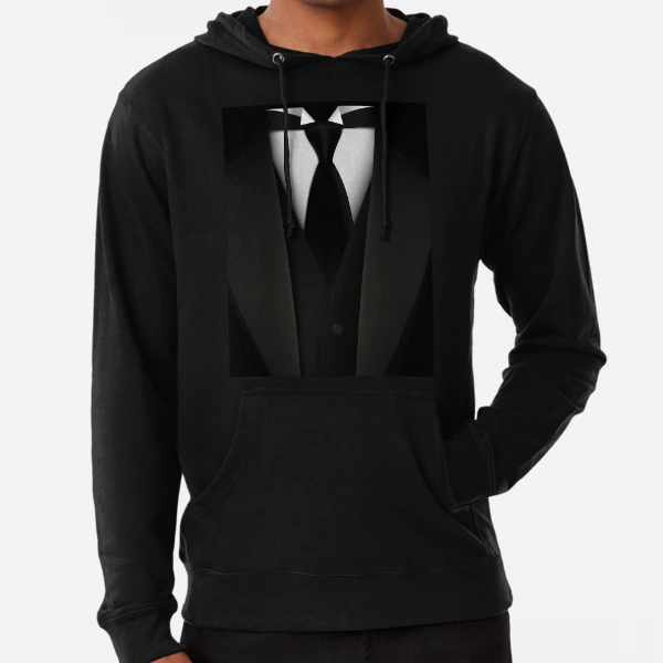 Men's Tuxedo Suit Lightweight Hoodie