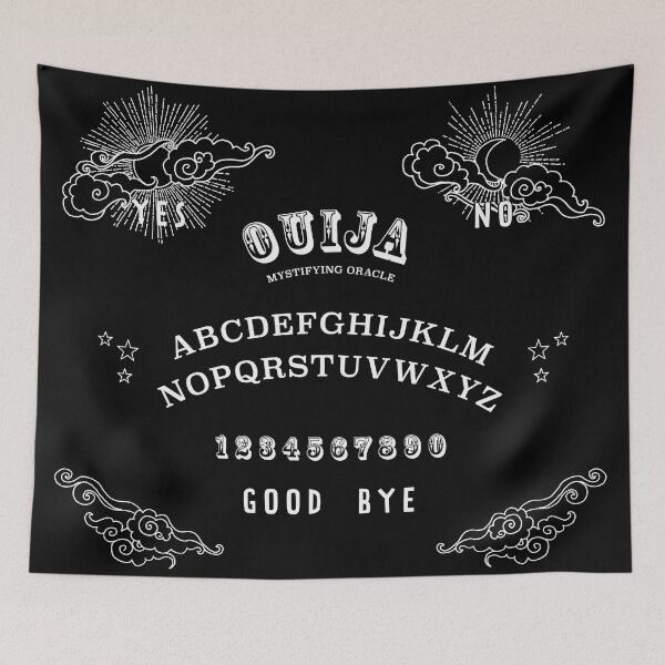 Aperçu de l'œuvre Ouija Board Graphic créée et vendue par Jean Rim.