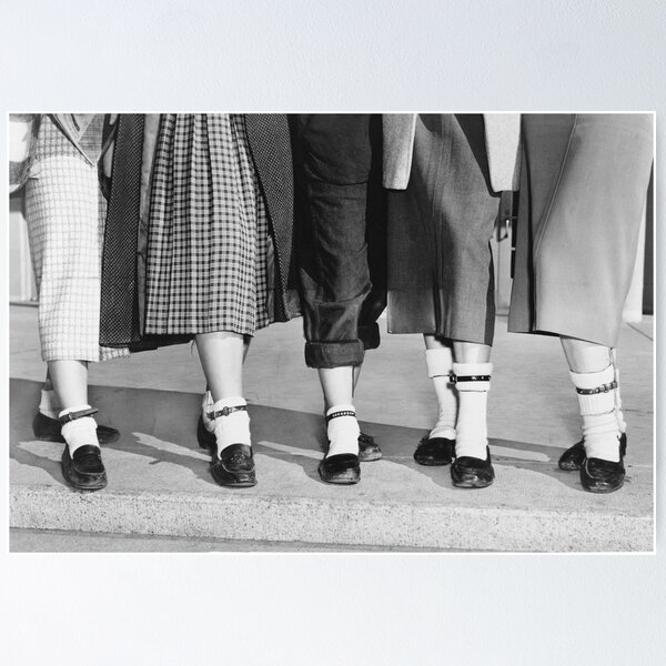 Smooth roads, socks over shoes Date: 31 January 1950 Keywords: SHOES, socks  Stock Photo - Alamy